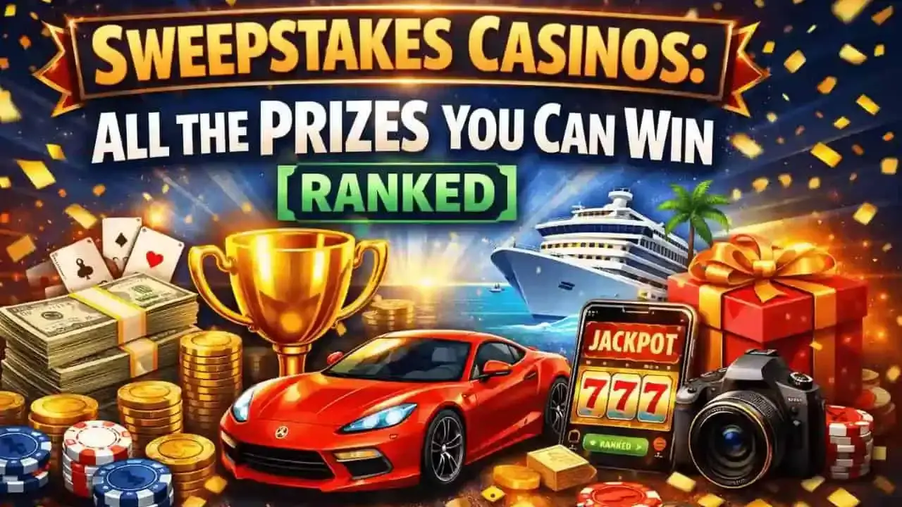 Sweepstakes Casinos: All the Prizes You CanWin [Ranked]
